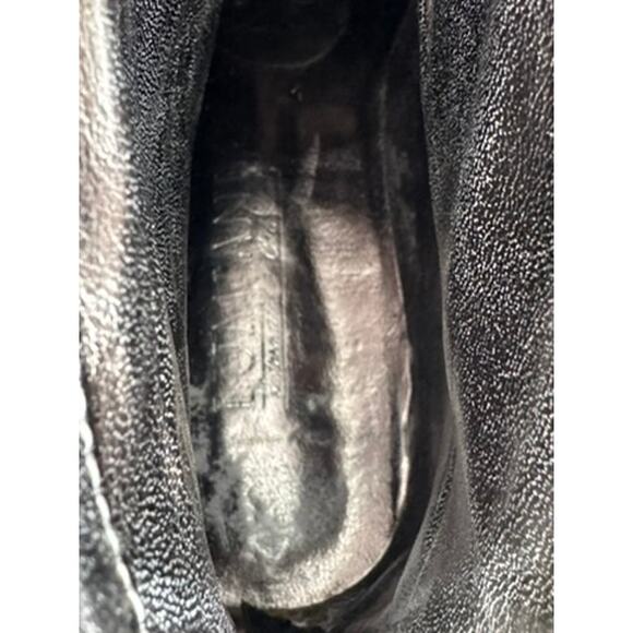 "LUMIANI" RARE Vintage Leather Ankle Boots Witchy Prairie Western Gunne Sax - Picture 14 of 16